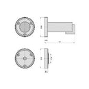 Magnet-Türfeststeller/ Serrure magnétique de porte