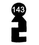 C-1 / 3 Stück (3 pièce) zu Glutz VGB