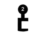 KIMA Schlüssel zu Einsteckschloss, 3 Stück (3 pièce)