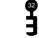 S-2005 Schlüssel zu Schänis Kasten-Schloss, 3 Stück (3 pièce)