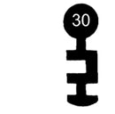 S-2005 Schlüssel zu Schänis Kasten-Schloss, 3 Stück (3 pièce)