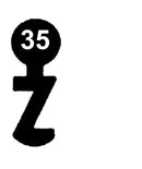 S-2305 Schlüssel zu Schänis Kellertür-Schloss, 3 Stück (3 pièce)