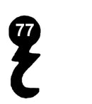 M 66 System MAIER - 66 Schlüssel zu deutschem Einsteckschloss, 3 Stück (3 pièce)