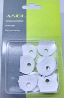 Kennkappen WEISS, 10 Stück