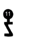 S-2466 Schlüssel zu Einsteck-Schloss Schult-Schlagbaum, 3 Stück (3 pièce)