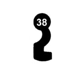 RUFE Schlüssel zu RUF Einsteck-Schloss 3 Stück (3 pièce)