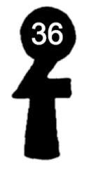 F 95 Chubb-Schlüssel, 3 Stück (3 pièce)