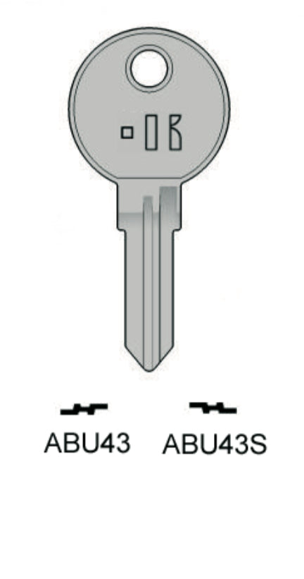 ABU43S (AB43R, ARN-3D) ABUS / 10 STÜCK / 10 PIÈCES