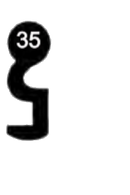 KIMA Schlüssel zu Einsteckschloss, 3 Stück (3 pièce)