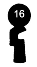 KLC Schlüssel zu Kleinlützel (MSL) Einsteck-Chubb-Schloss