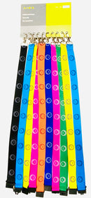 AS-150.10 /  Schlüsselband-Sortiment, farbig sortiert, Display mit 10 Stück