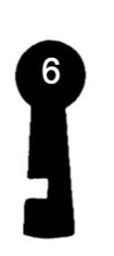 FG Chubb-Schlüssel zu Einsteckschloss VGB, 3 Stück (3 pièce)