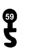 M 66 System MAIER - 66 Schlüssel zu deutschem Einsteckschloss, 3 Stück (3 pièce)