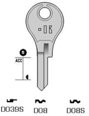 DO8 (DM8, DOM-1D) 10 STÜCK / 10 PIÈCES