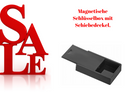 Magnetische Schlüsselbox mit Schiebedeckel 115 mm