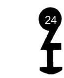 S-2005 Schlüssel zu Schänis Kasten-Schloss, 3 Stück (3 pièce)