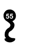 M 66 System MAIER - 66 Schlüssel zu deutschem Einsteckschloss, 3 Stück (3 pièce)