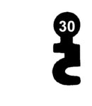 RUFE Schlüssel zu RUF Einsteck-Schloss 3 Stück (3 pièce)