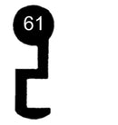 S-2005 Schlüssel zu Schänis Kasten-Schloss, 3 Stück (3 pièce)