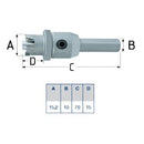 Hartmetall-Lochsäge