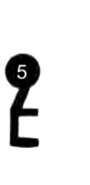 S-2466 Schlüssel zu Einsteck-Schloss Schult-Schlagbaum, 3 Stück (3 pièce)