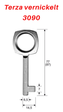 Terza vernickelt 3090, 3 Stück (3 pièce)
