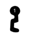 NEMEF LANG  Schlüssel zu Einsteck-Schloss, 3 Stück (3 pièce)