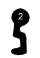 NEMEF LANG  Schlüssel zu Einsteck-Schloss, 3 Stück (3 pièce)