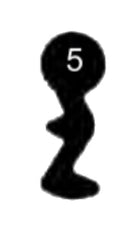 NEMEF LANG  Schlüssel zu Einsteck-Schloss, 3 Stück (3 pièce)