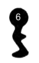 NEMEF LANG  Schlüssel zu Einsteck-Schloss, 3 Stück (3 pièce)